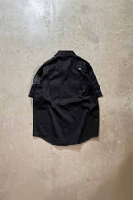 画像をギャラリービューアに読み込む, S/S ONE POINT LOGO WORK SHIRT / BLACK [SIZE:M USED]
