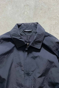90'S ZIP NYLON JACKET / BLACK [SIZE: L USED]