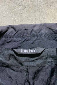 90'S ZIP NYLON JACKET / BLACK [SIZE: L USED]