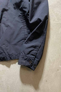 90'S ZIP NYLON JACKET / BLACK [SIZE: L USED]