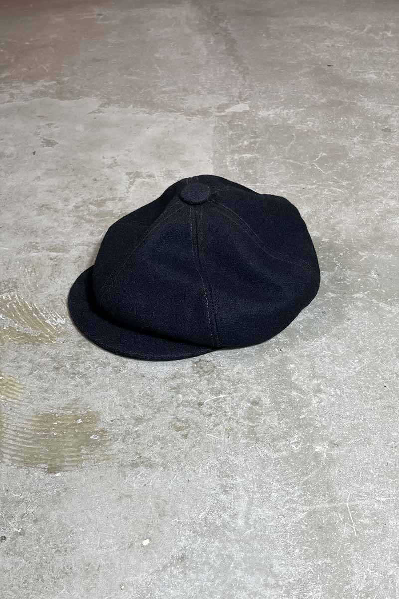 60s WOOL CAP / BLACK [SIZE: L USED]