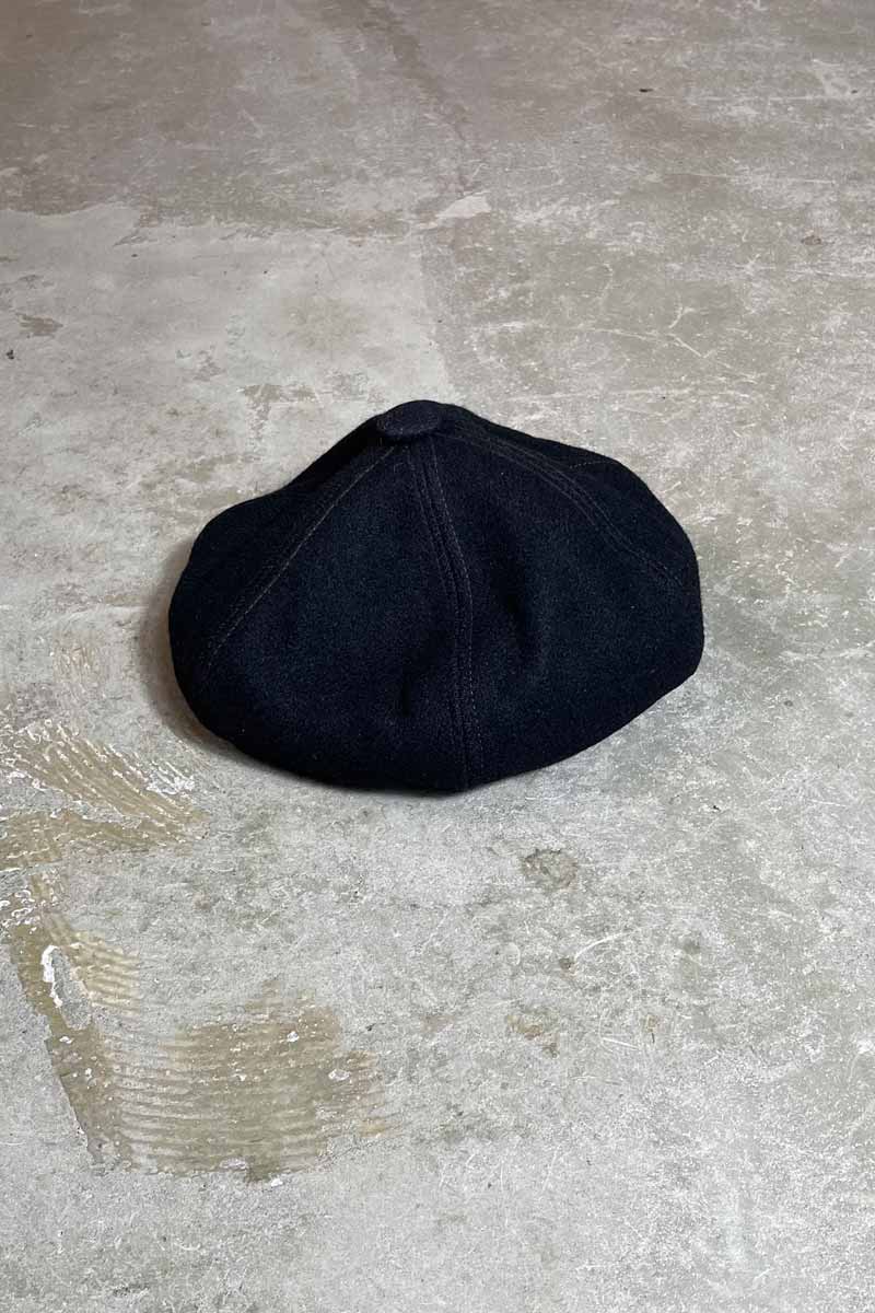 60s WOOL CAP / BLACK [SIZE: L USED]