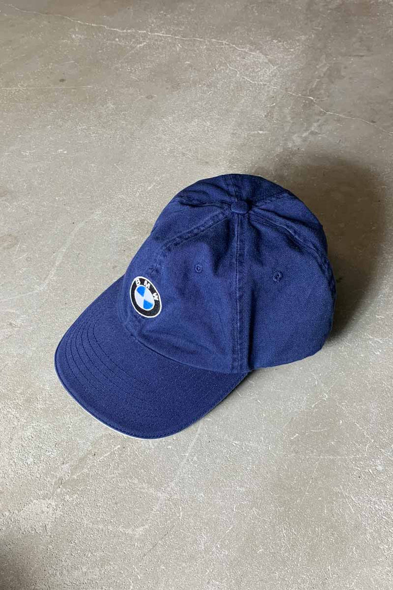 BMW LOGO EMBROIDERY 6PANEL CAP / NAVY [SIZE: ONE SIZE USED]