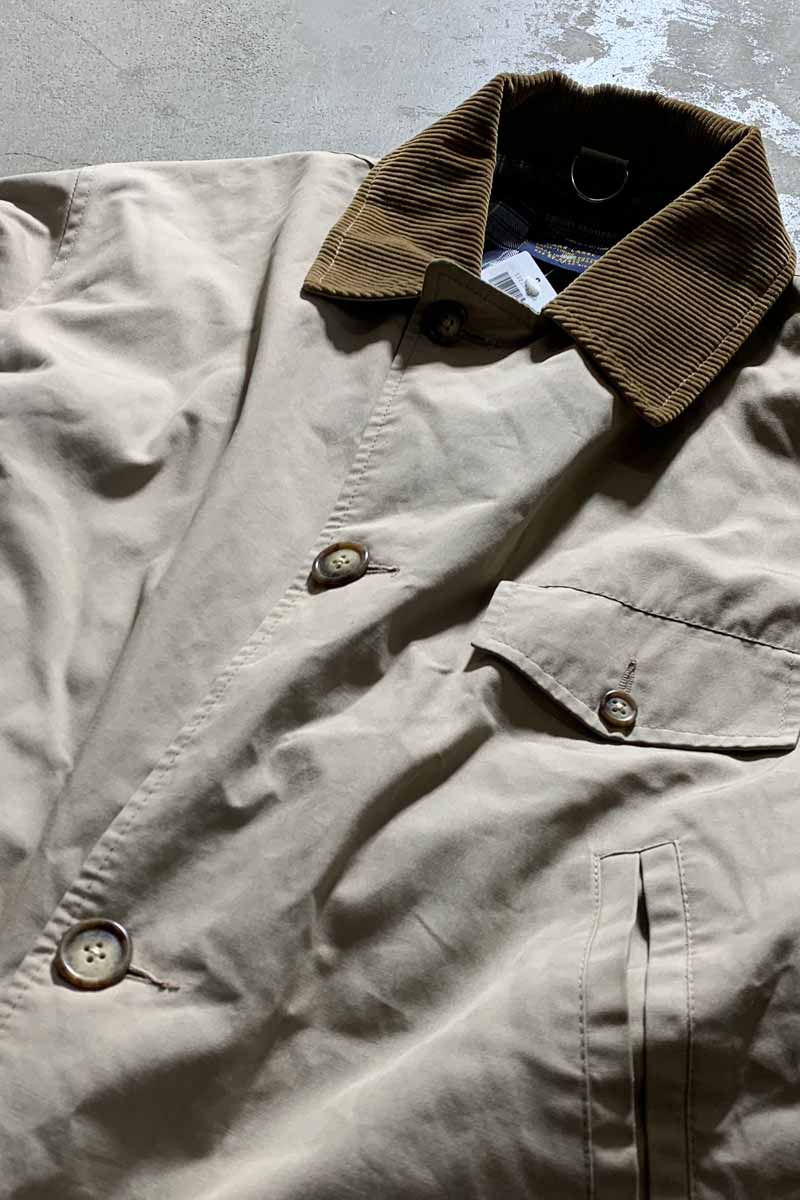 80'S HUNTING JACKET / BEIGE [SIZE: L USED]