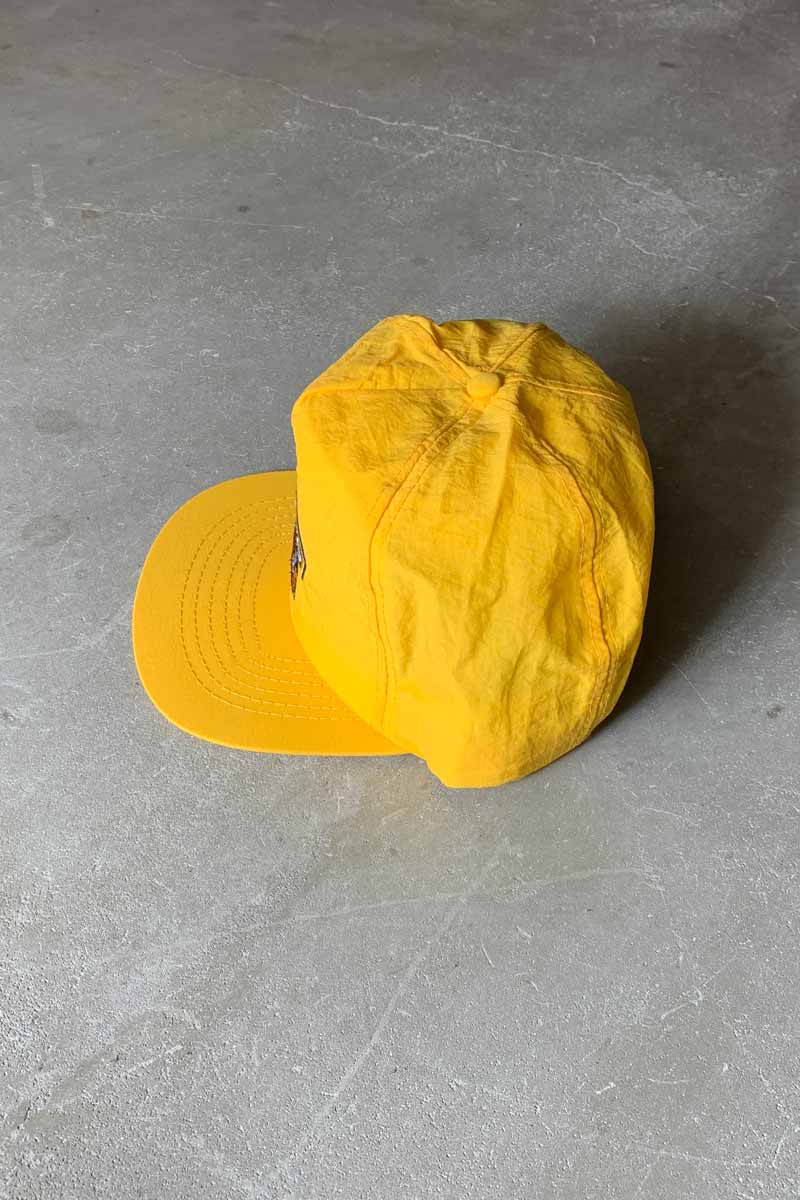 90'S CAMEL PRO EMBROIDERY NYLON 6PANEL CAP / YELLOW [SIZE: ONE SIZE USED]