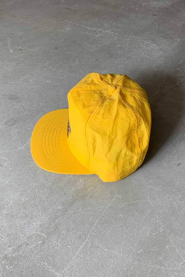 90'S CAMEL PRO EMBROIDERED NYLON 6-PANEL CAP / YELLOW [SIZE: ONE SIZE USED]
