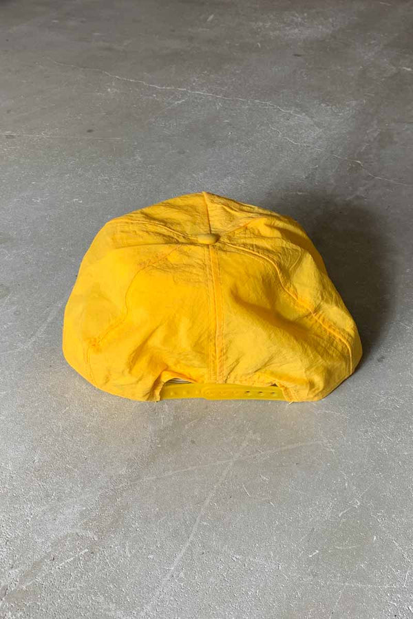 90'S CAMEL PRO EMBROIDERED NYLON 6-PANEL CAP / YELLOW [SIZE: ONE SIZE USED]