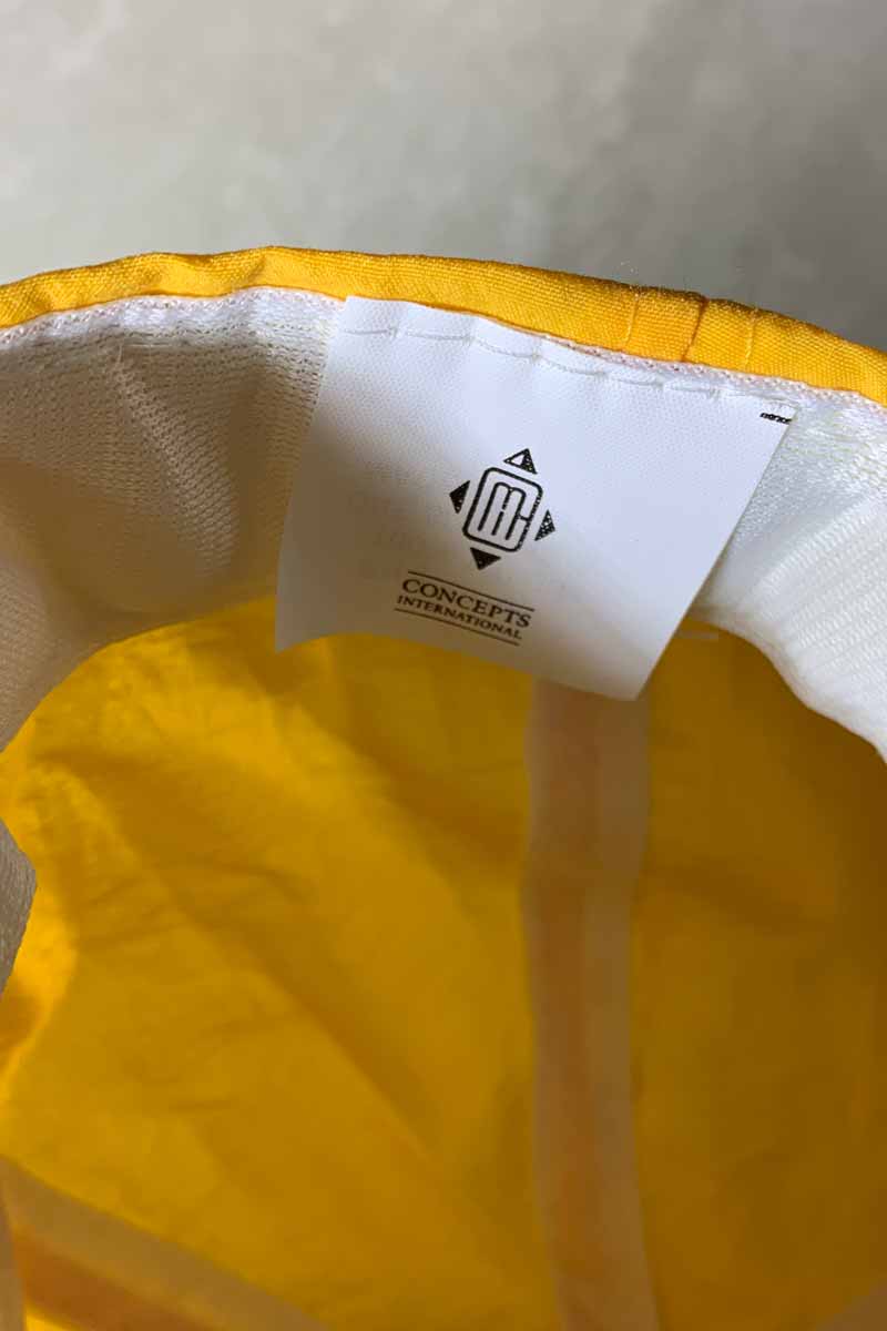 90'S CAMEL PRO EMBROIDERY NYLON 6PANEL CAP / YELLOW [SIZE: ONE SIZE USED]