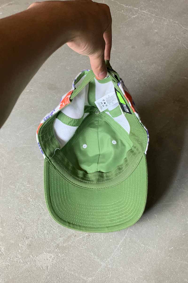 LOGO TWO TONE 6PANEL CAP / OLIVE / WHITE [SIZE: ONE SIZE USED]