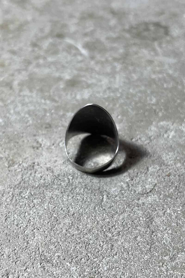 925 SILVER RING / SILVER [SIZE: Equivalent to JP 11 USED]