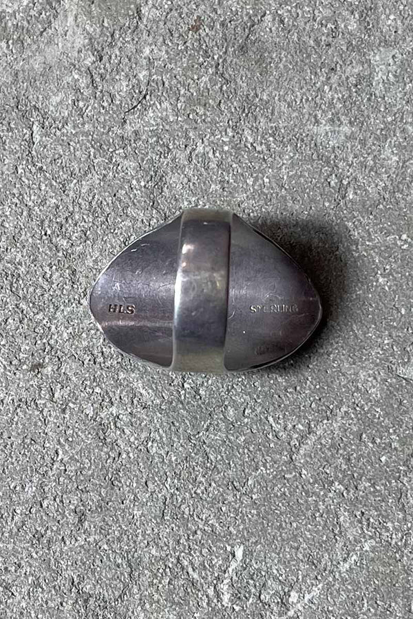 925 SILVER RING / SILVER [SIZE: Equivalent to JP 11 USED]
