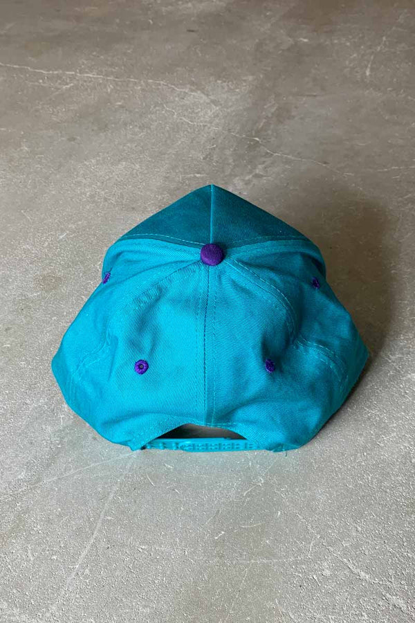90'S PANAMA CITY BEACH TWO TONE 6PANEL CAP / BLUE / PURPLE [SIZE: ONE SIZE USED]