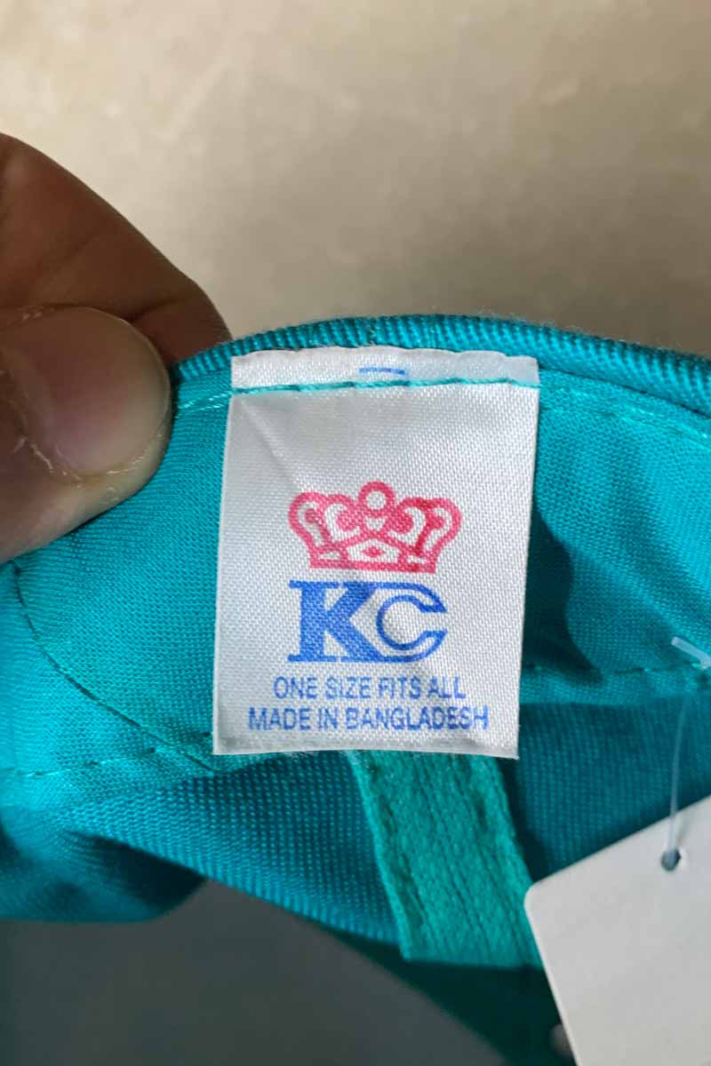 90'S PANAMA CITY BEACH TWO TONE 6PANEL CAP / BLUE / PURPLE [SIZE: ONE SIZE USED]