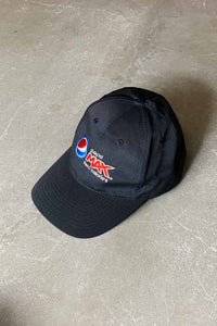 90'S PEPSI MAX ADVERTISING 6PANEL CAP / BLACK [SIZE: ONE SIZE USED]