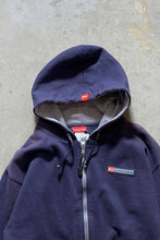 画像をギャラリービューアに読み込む, 90&#39;S ZIP UP SWEAT HOODIE / NAVY [SIZE: M USED]

