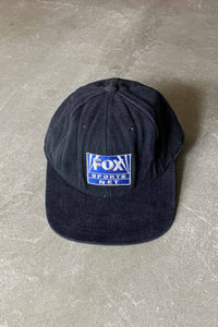 90'S FOX SPORTS NET 6PANEL CAP / BLACK [SIZE: ONE SIZE USED]