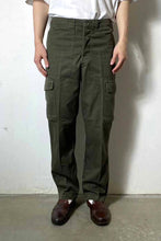 画像をギャラリービューアに読み込む, FATIGUE CARGO PANTS / OLIVE [SIZE: 88-92(S相当) USED]
