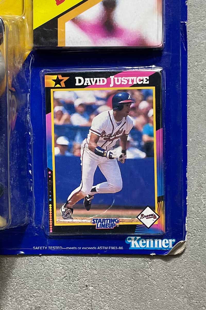92'S DAVID JUSTICE FIGURE [DEADSTOCK/NOS]