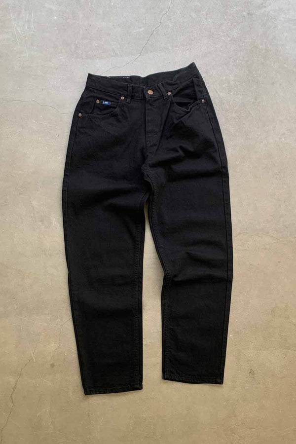 MADE IN USA 90'S DENIM PANTS / BLACK [SIZE: W31L30 DEADSTOCK/NOS]