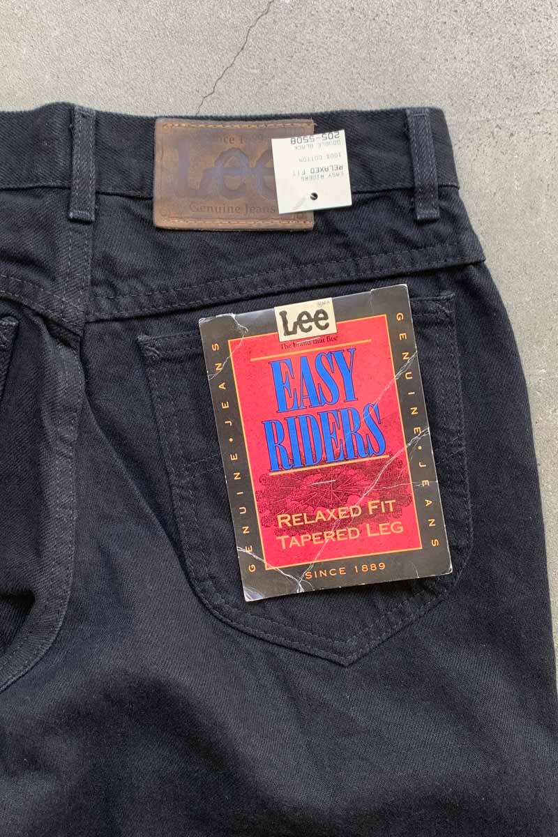MADE IN USA 90'S DENIM PANTS / BLACK [SIZE: W31L30 DEADSTOCK/NOS]