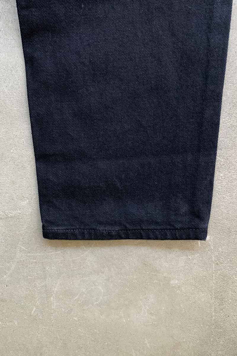 MADE IN USA 90'S DENIM PANTS / BLACK [SIZE: W31L30 DEADSTOCK/NOS]