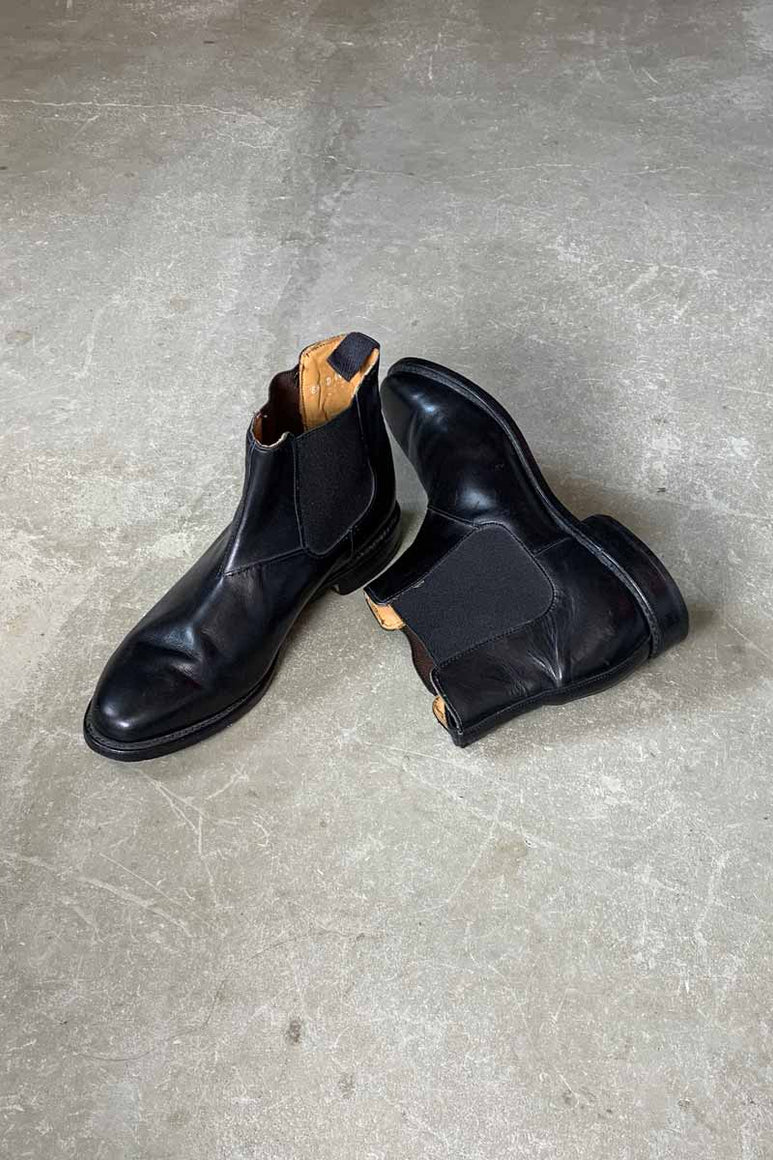 MADE IN USA TAUNTON LEATHER SIDE-GORE BOOTS / BLACK [SIZE: US9.5 (27.5cm相当) USED]