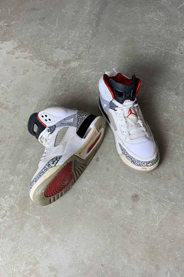 17'S AIR JORDAN SPIZIKE USA model / WHITE [SIZE: US8.5 (26.5cm) USED]