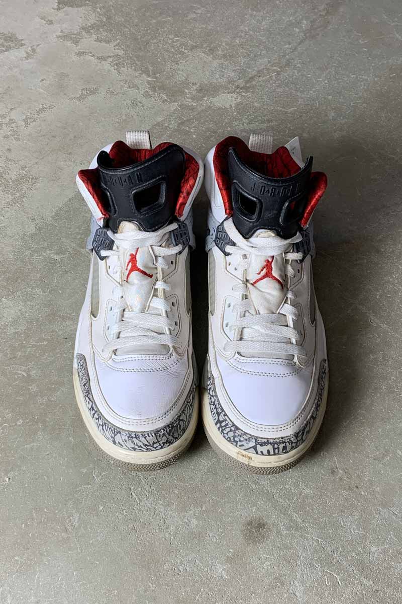 17'S AIR JORDAN SPIZIKE USA model / WHITE [SIZE: US8.5 (26.5cm) USED]