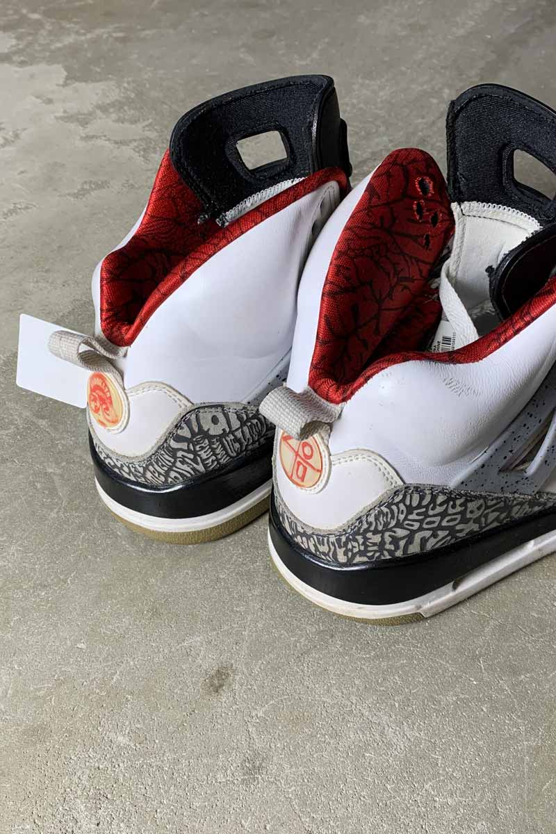 17'S AIR JORDAN SPIZIKE USA model / WHITE [SIZE: US8.5 (26.5cm) USED]