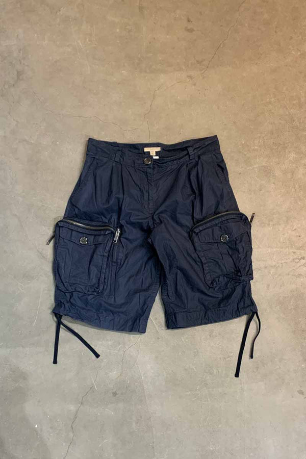 CARGO SHORT PANTS / NAVY [SIZE: M equivalent USED]