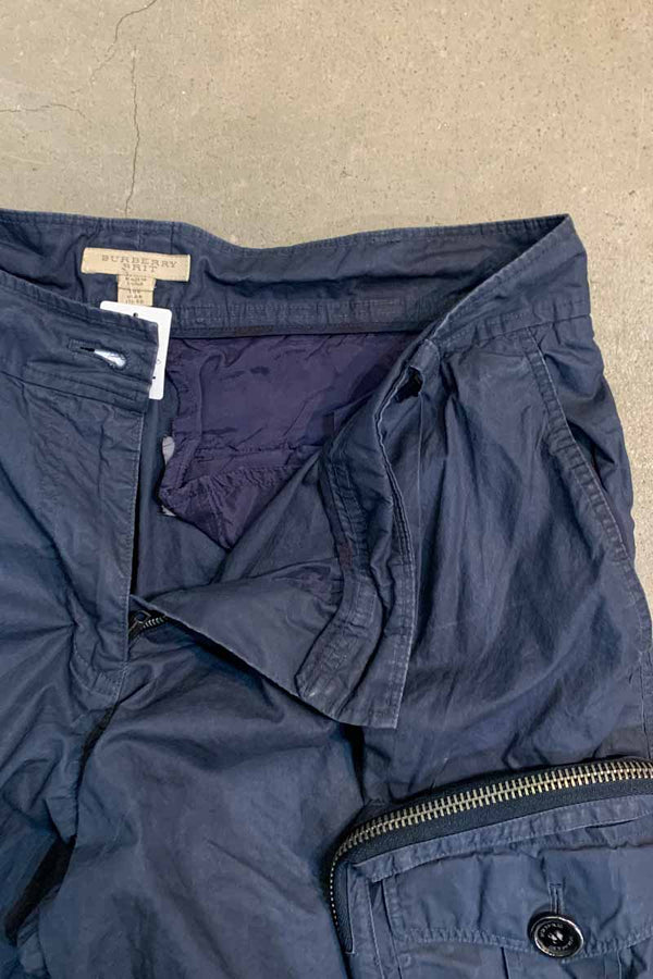 CARGO SHORT PANTS / NAVY [SIZE: M equivalent USED]