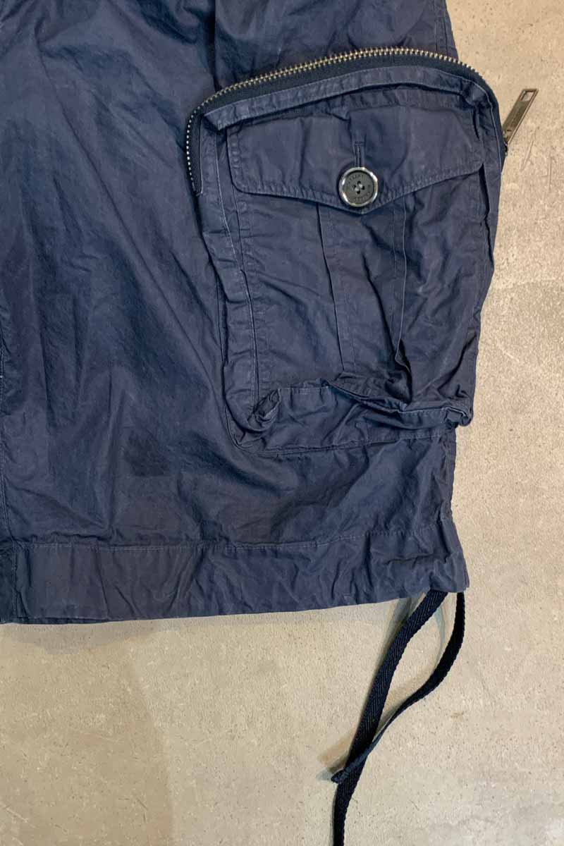 CARGO SHORT PANTS / NAVY [SIZE: M equivalent USED]