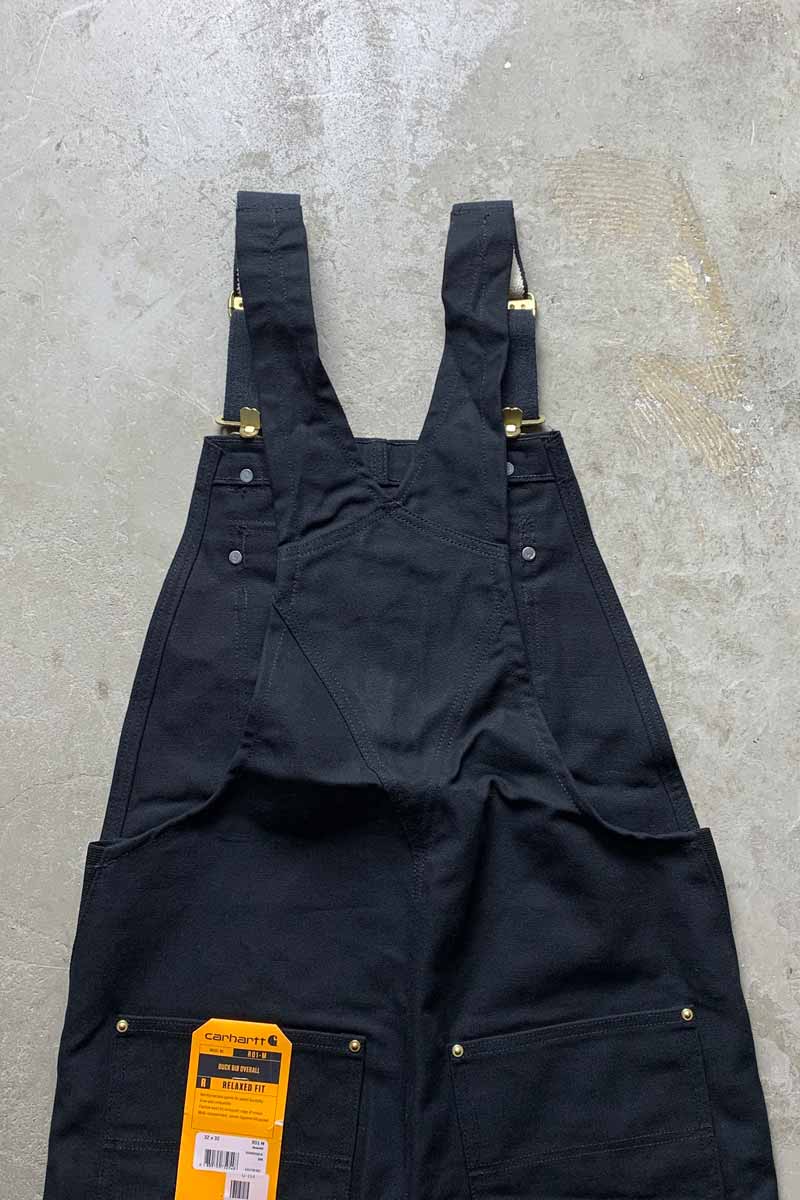DUCK BIB OVERALL / BLACK [NEW]