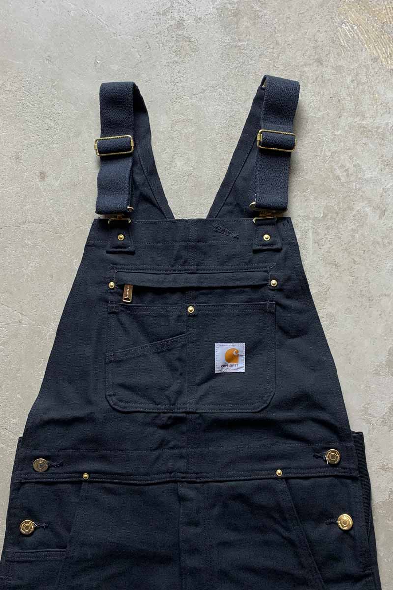 DUCK BIB OVERALL / BLACK [NEW]