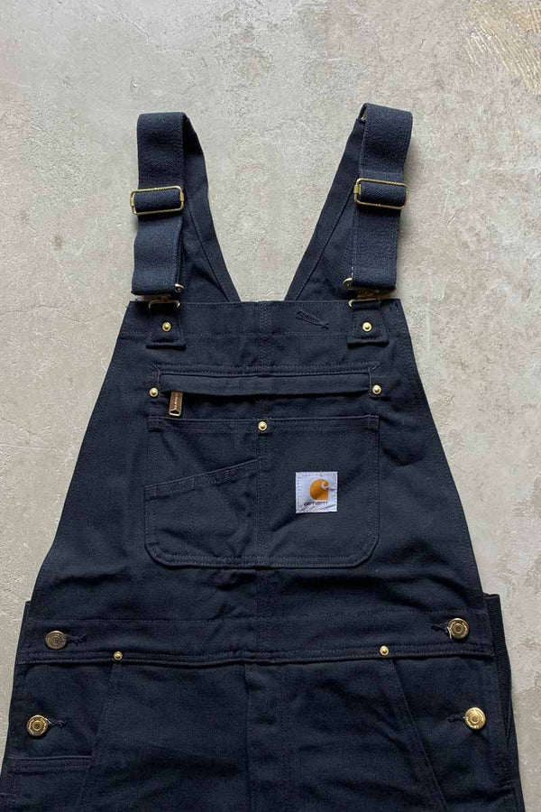 DUCK BIB OVERALL / BLACK [NEW]