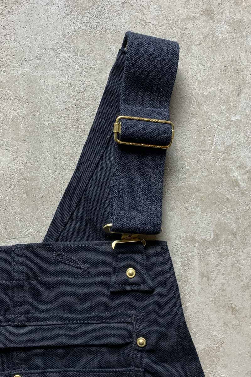 DUCK BIB OVERALL / BLACK [NEW]