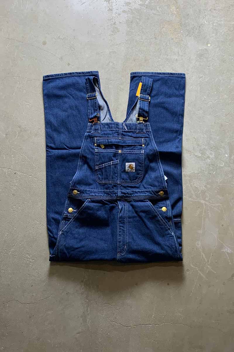 LOOSE FIT DENIM BIB OVERALL / STONE [NEW]