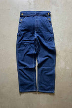 画像をギャラリービューアに読み込む, LOOSE FIT DENIM BIB OVERALL / STONE [NEW]
