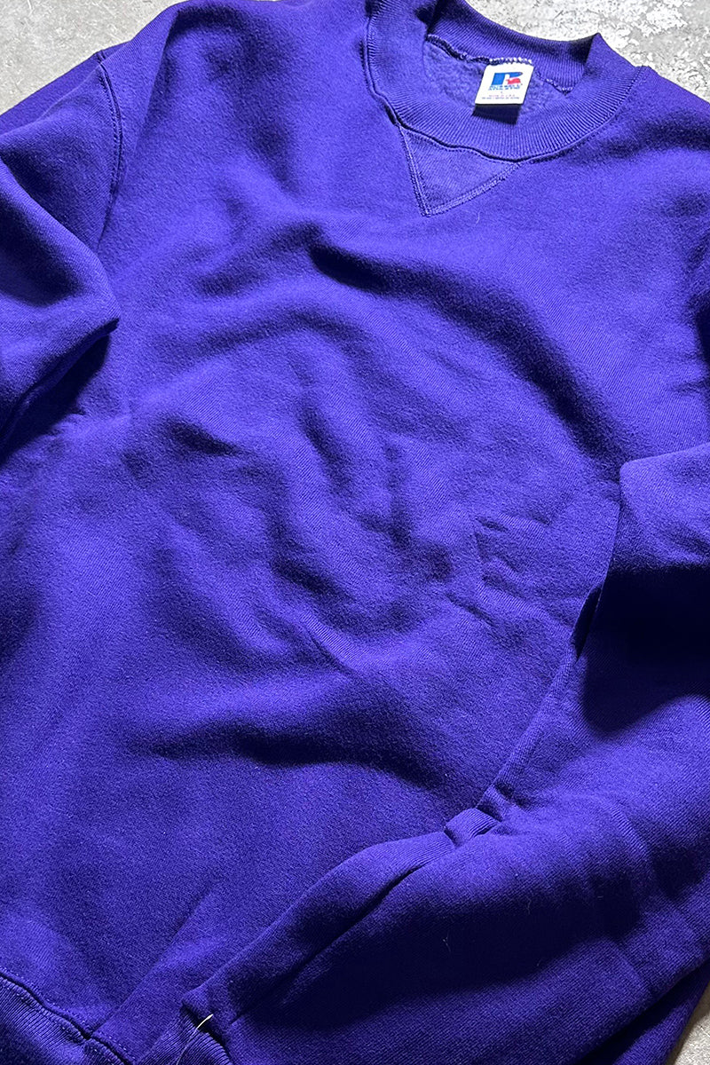 MADE IN USA 90'S SWEATSHIRT / PURPLE [SIZE: L DEADSTOCK/NOS]