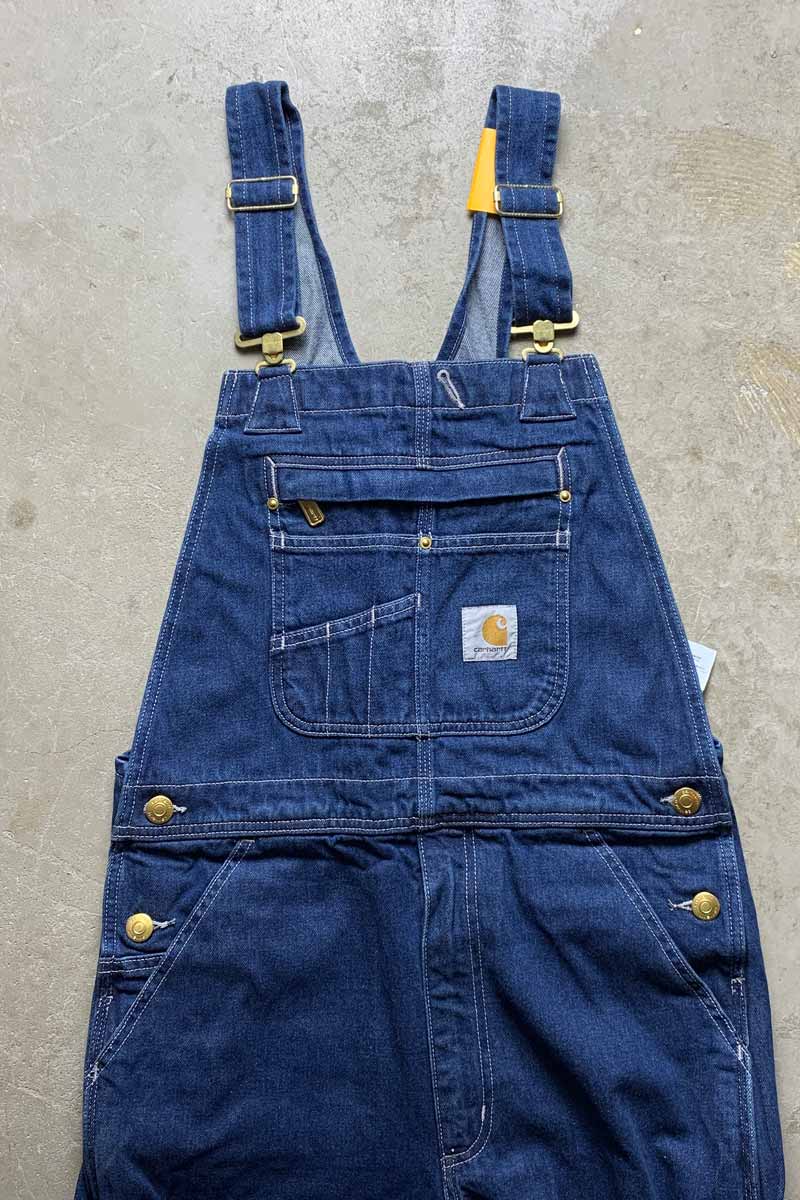 LOOSE FIT DENIM BIB OVERALL / STONE [NEW]