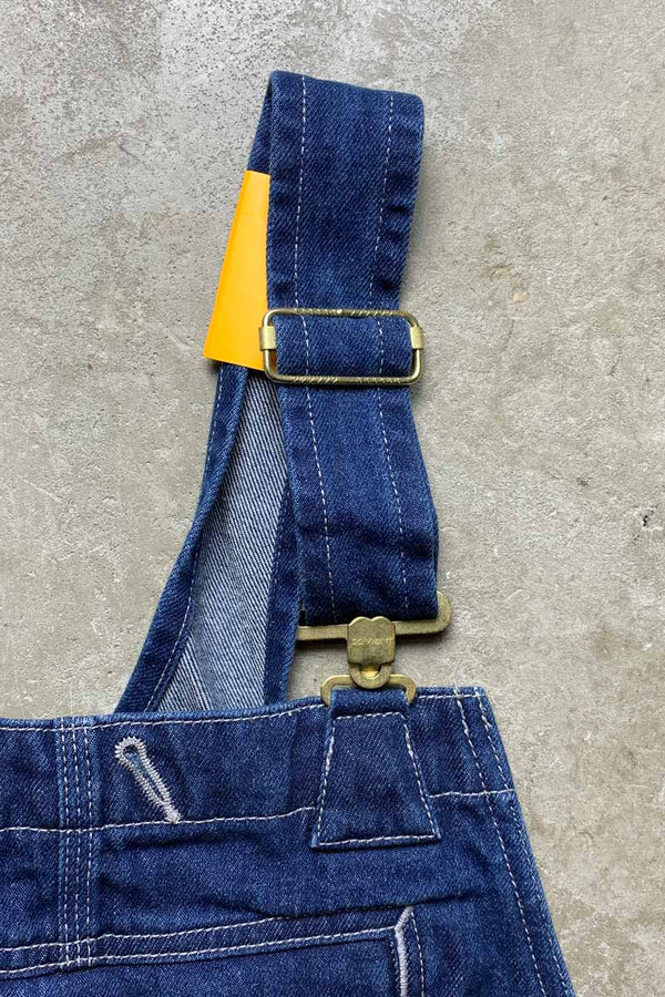 LOOSE FIT DENIM BIB OVERALL / STONE [NEW]