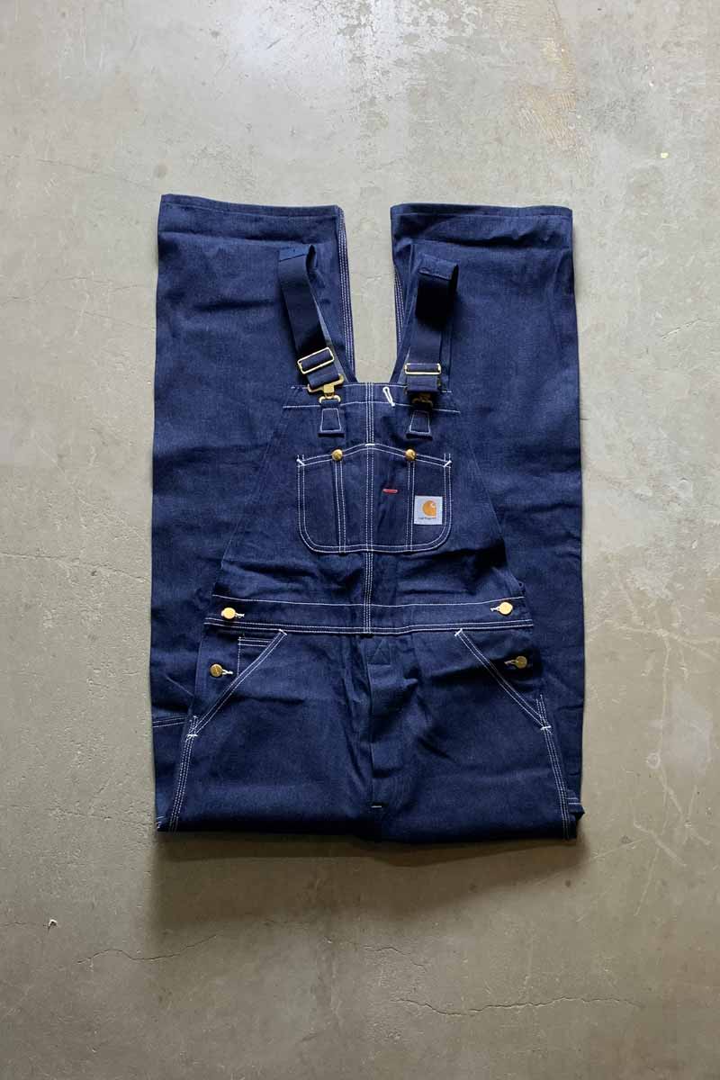 MADE IN USA 90'S DENIM OVERALLS / INDIGO [SIZE: W34L34 DEADSTOCK/NOS]