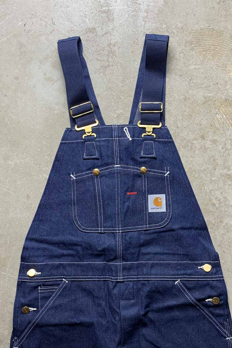 MADE IN USA 90'S DENIM OVERALLS / INDIGO [SIZE: W34L34 DEADSTOCK/NOS]