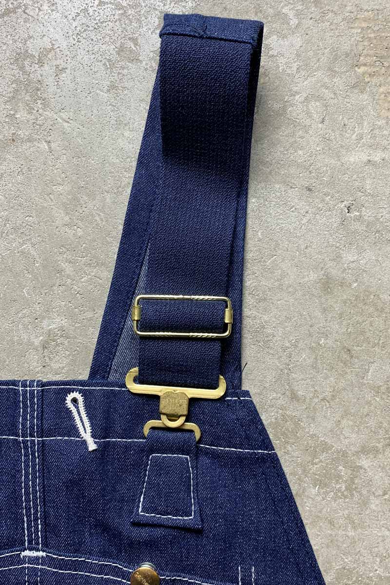 MADE IN USA 90'S DENIM OVERALLS / INDIGO [SIZE: W34L34 DEADSTOCK/NOS]