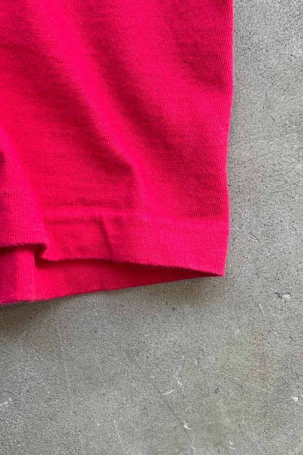 MADE IN USA 90'S JORDAN PRINT T-SHIRT / PINK [SIZE: XL USED]