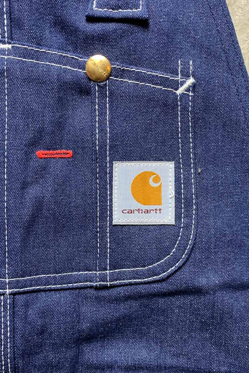 MADE IN USA 90'S DENIM OVERALLS / INDIGO [SIZE: W34L34 DEADSTOCK/NOS]