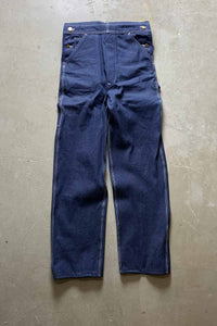 MADE IN USA 90'S DENIM OVERALL / INDIGO [SIZE: W32L34 DEADSTOCK/NOS]