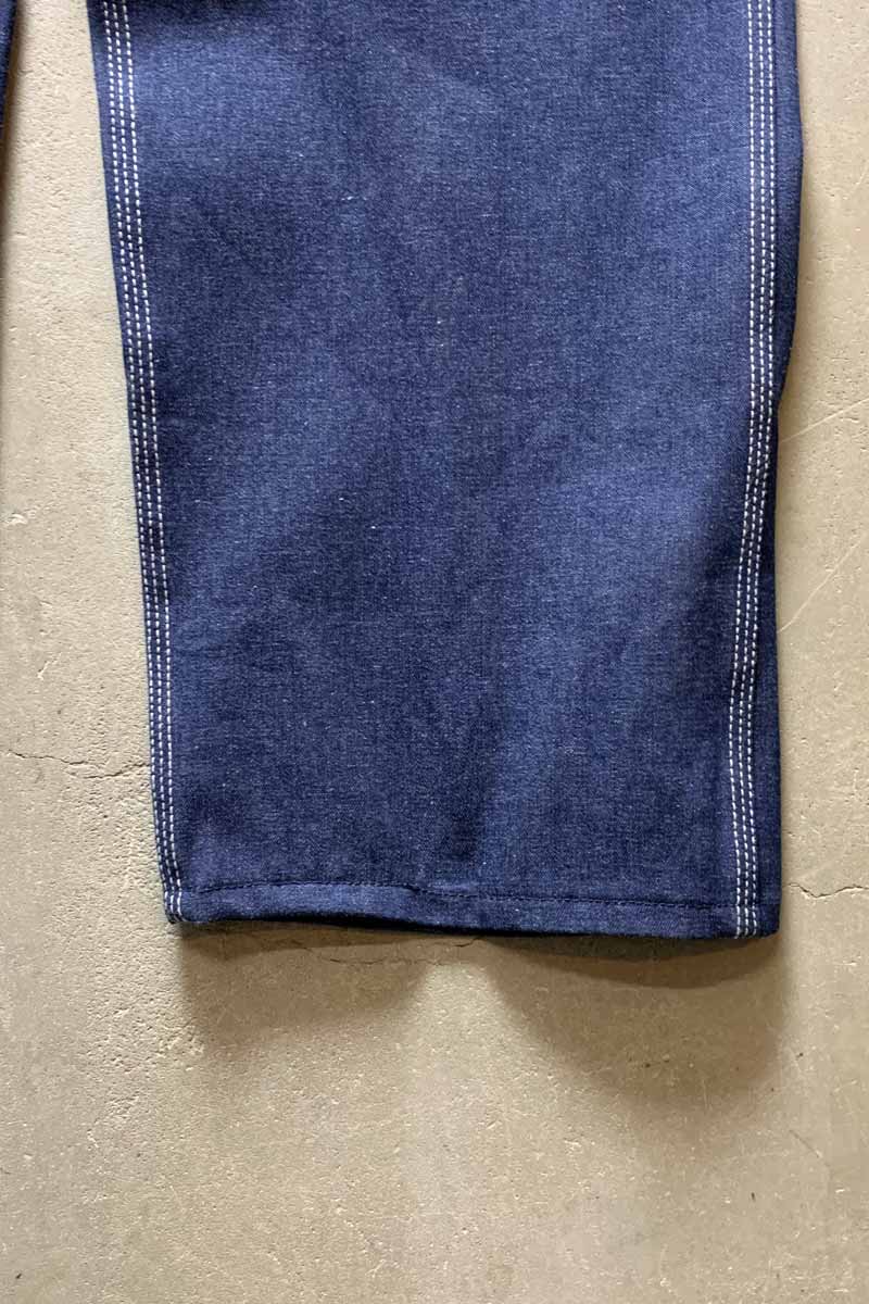 MADE IN USA 90'S DENIM OVERALLS / INDIGO [SIZE: W32L34 DEADSTOCK/NOS]
