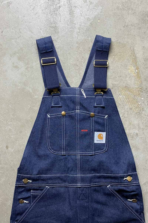 MADE IN USA 90'S DENIM OVERALLS / INDIGO [SIZE: W32L34 DEADSTOCK/NOS]