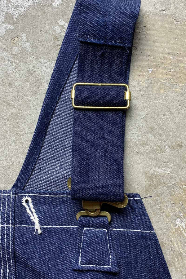 MADE IN USA 90'S DENIM OVERALLS / INDIGO [SIZE: W32L34 DEADSTOCK/NOS]